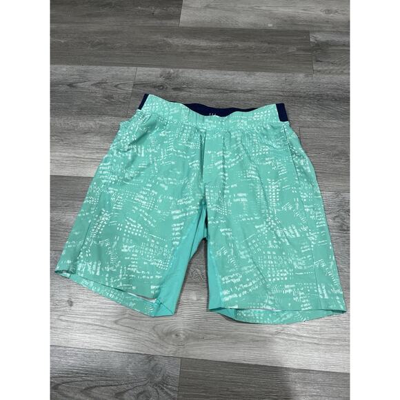 Lululemon Athletic Shorts Teal/Aqua Mens Size Medium - Picture 1 of 5
